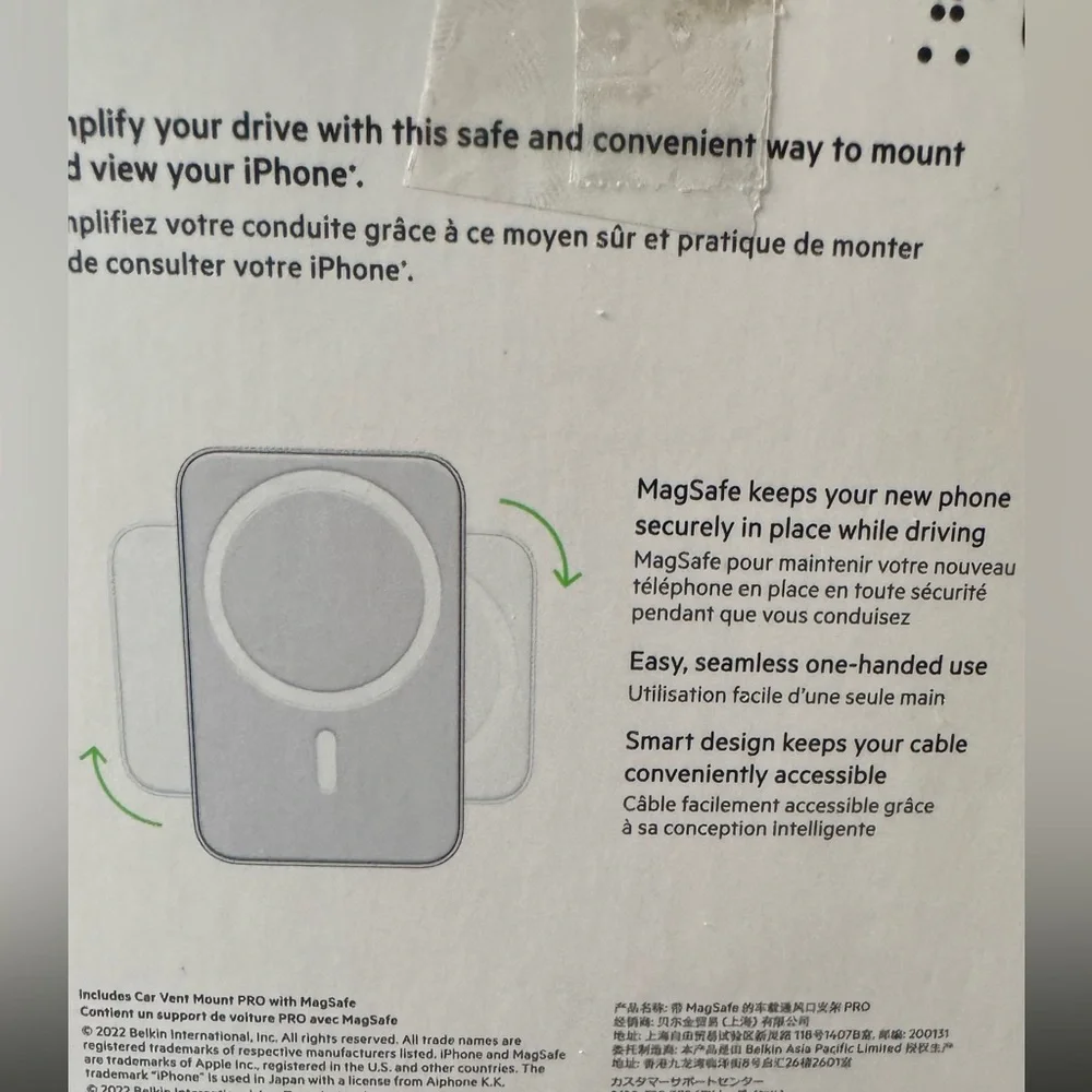 BELKIN Car Vent Mount Pro with MagSafe - Picture 12 of 15